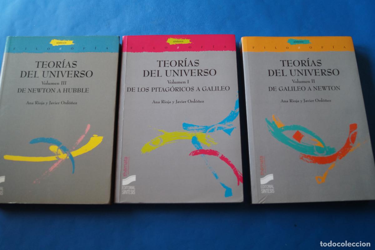 Libros antiguos: TEORIAS DEL UNIVERSO. ANA RIOJA Y JAVIER ORDO&Ntilde;EZ