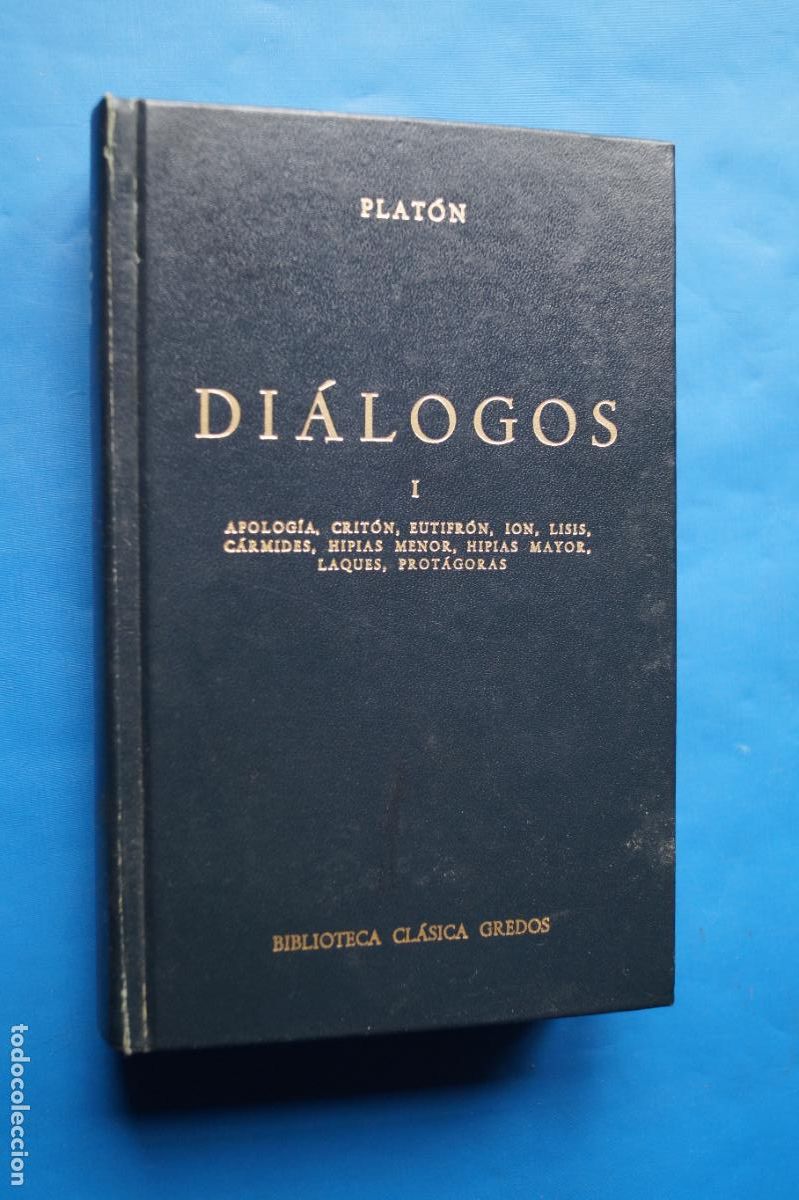 Libros antiguos: DIALOGOS I. PLATON. BIBLIOTECA CLASICA GREDOS