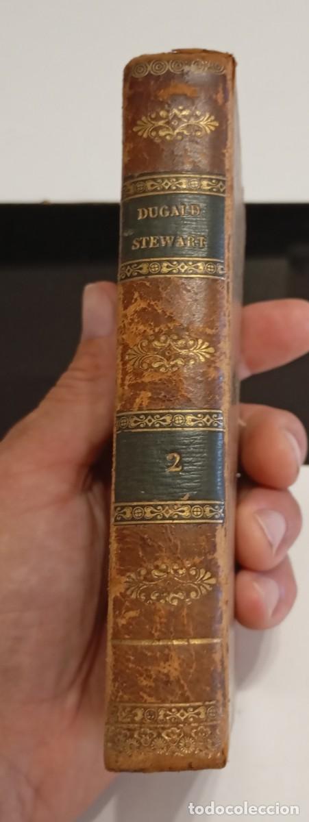 Libros antiguos: LIBRO ANTIGUO DE 1829 DE PENSAMIENTOS,AN&Aacute;LISIS Y DISCUSI&Oacute;N,BIBLIOTHEQUE PHILOSOPHIQUE,DUGALD STEWART