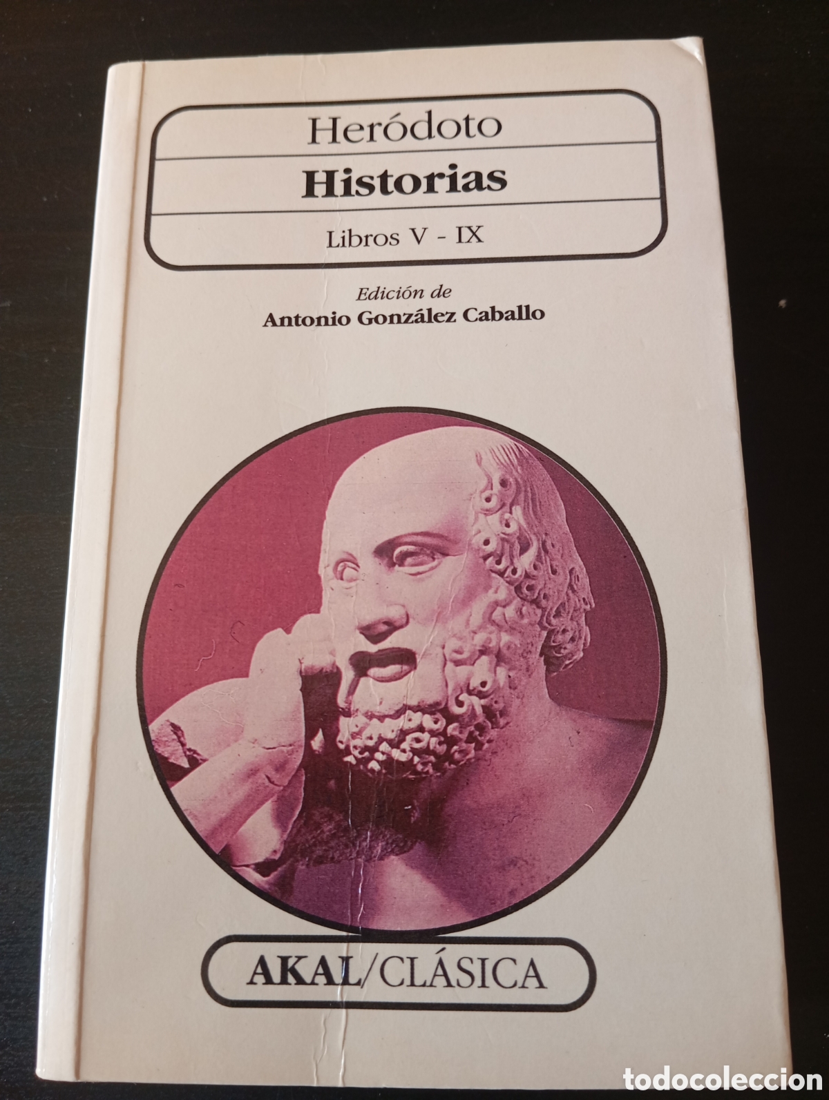 Libros antiguos: Herodoto Historias Libros V-IX