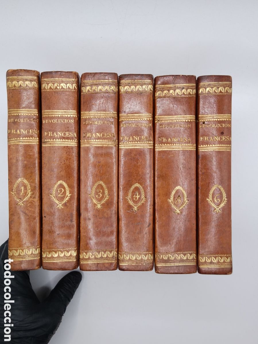 Libros antiguos: EMILIO, O DE LA EDUCACI&Oacute;N - J.J. ROUSSEAU - OBRA COMPLETA EN 6 TOMOS - EDICI&Oacute;N ANTIGUA EN PLENA PIEL