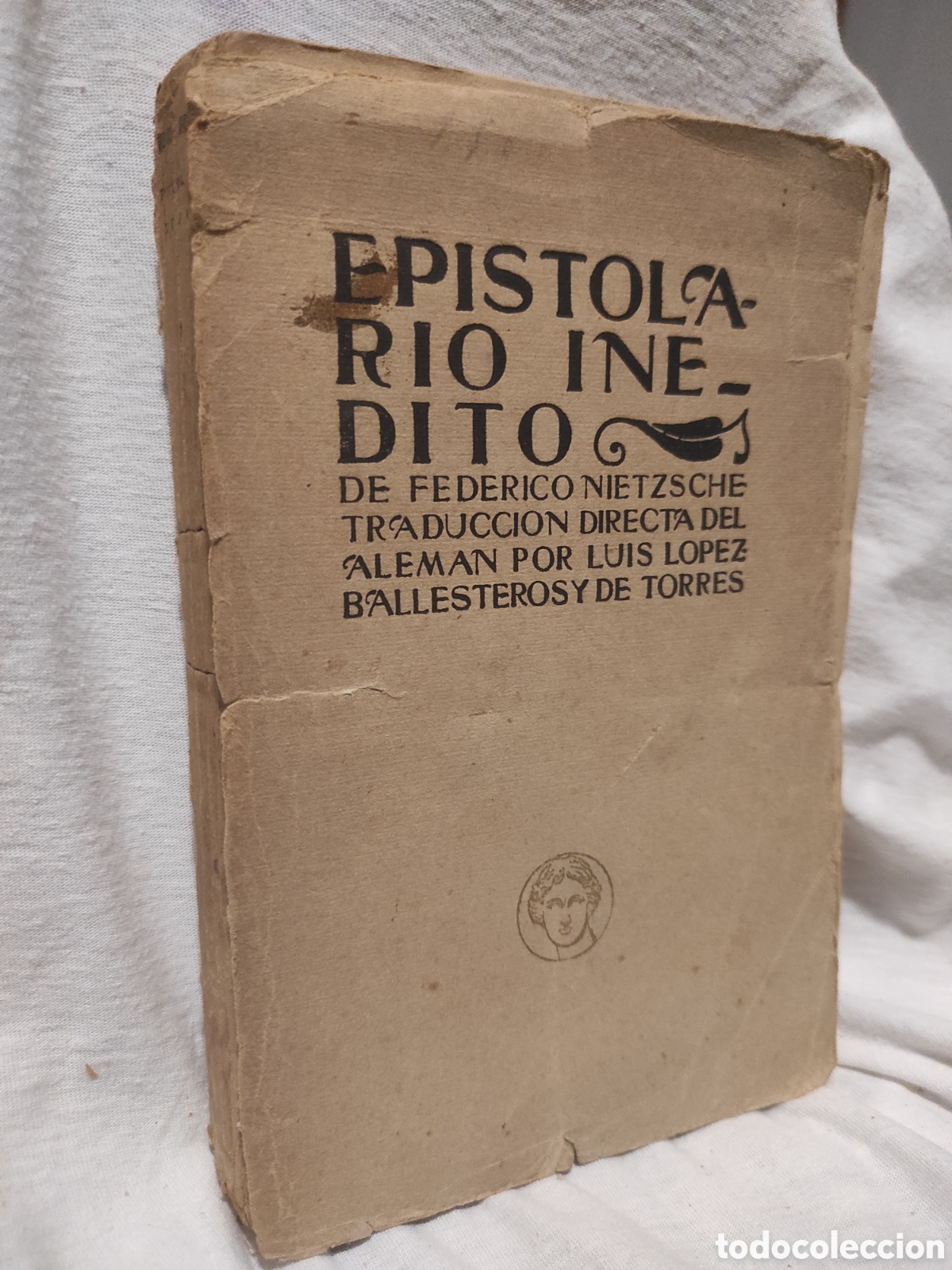Libros antiguos: NIETZSCHE, FEDERICO - EPISTOLARIO IN&Eacute;DITO - BIBLIOTECA NUEVA - 1923