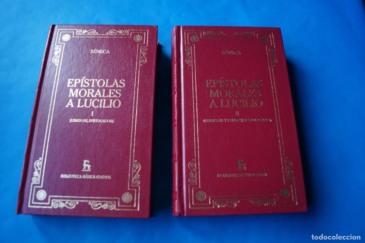 Libros antiguos: EPISTOLAS MORALES A LUCIDO. SENECA