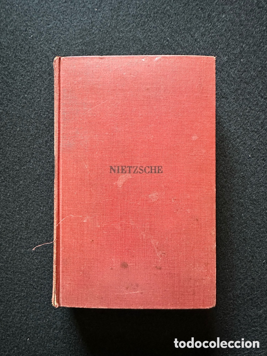 Libros antiguos: Libro de Nietzsche Werke