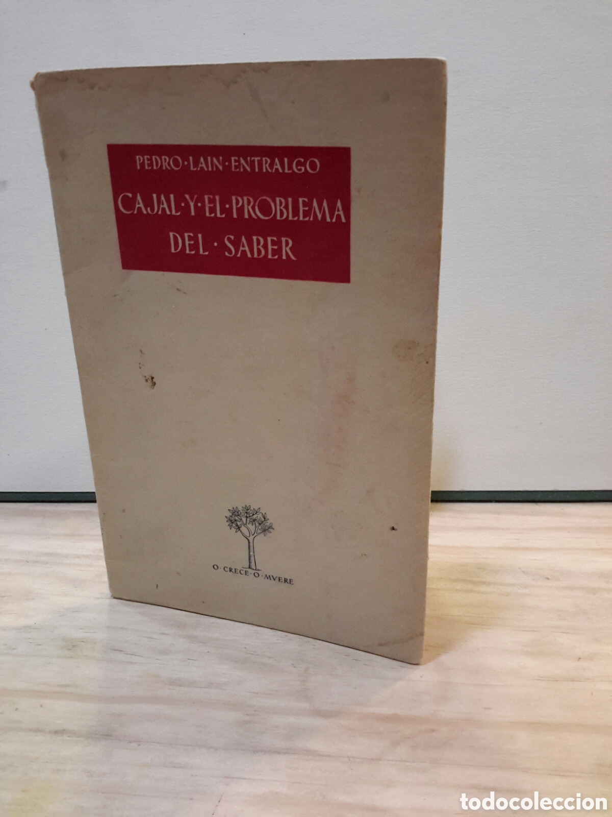 Libros antiguos: Cajal Y El Problema del saber