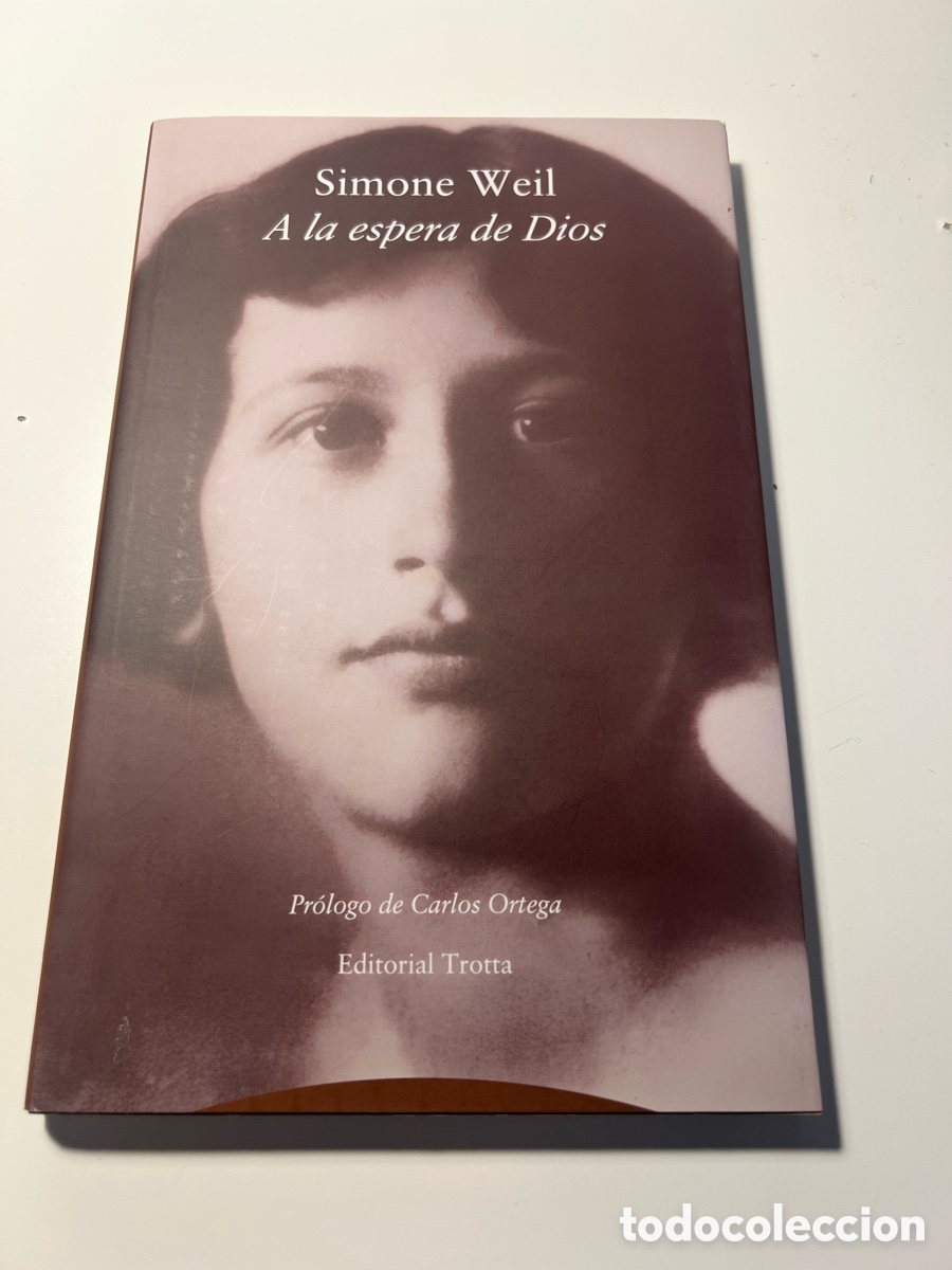 Libros antiguos: A la espera de Dios - Simone Weil