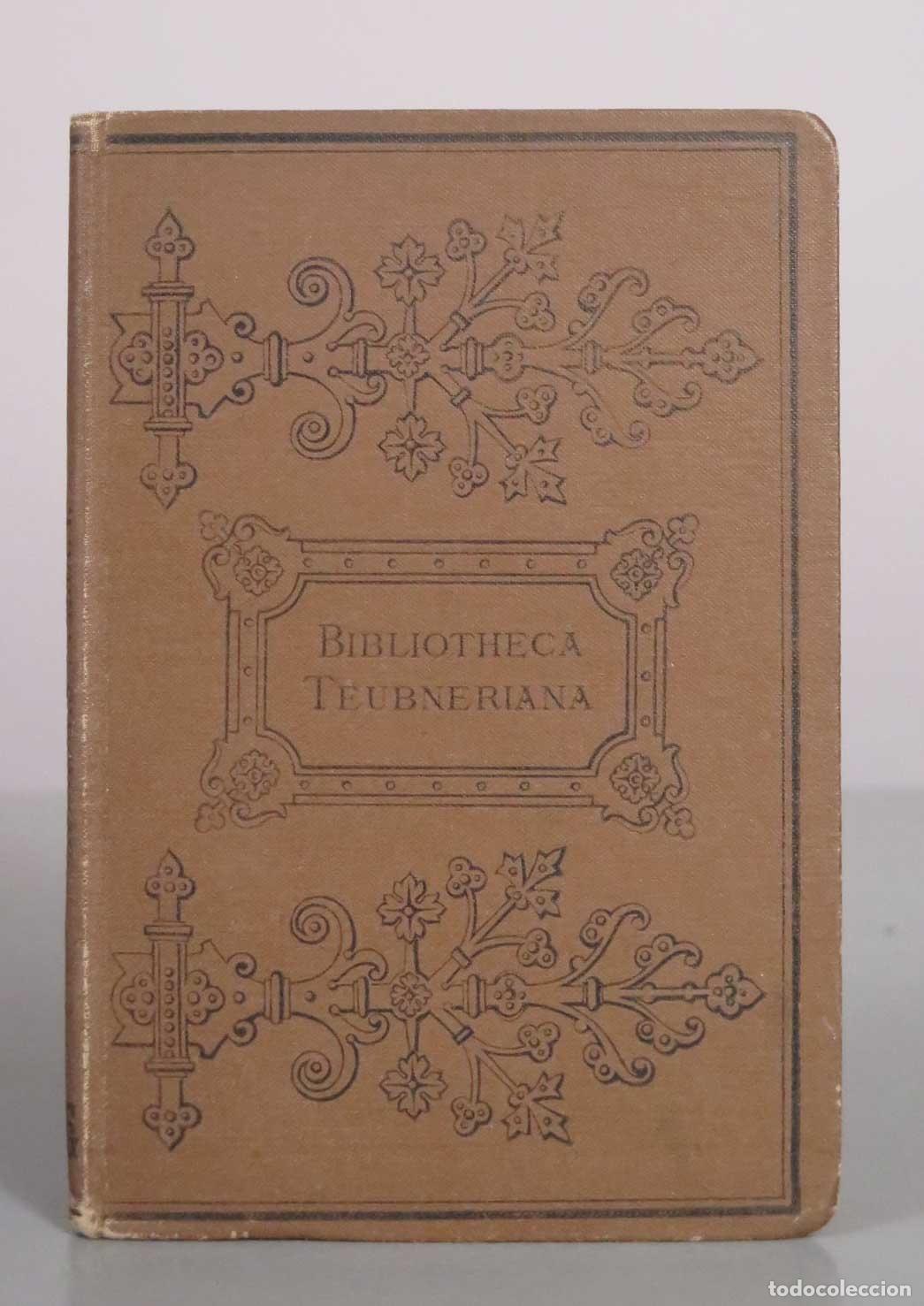 Libros antiguos: Orationes Pro P. Quinctio, Pro Sex. Roscio Amerino, Pro Q. Roscio Comoedo - Tullii Ciceronis - 1890
