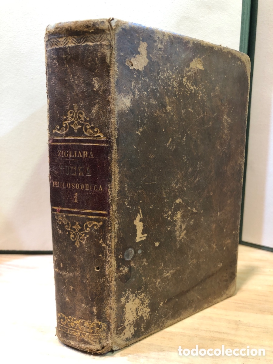 Libros antiguos: Tommaso Maria Zigliara - Summa philosophica in usum scholarum. Volumen I