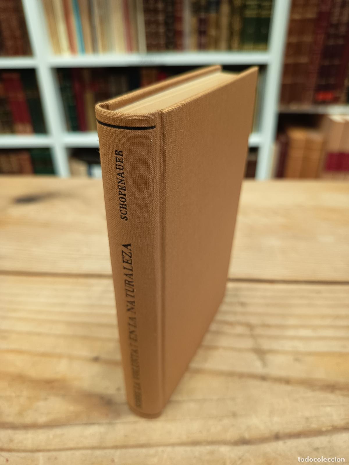 Libros antiguos: 1900 - SCHOPENHAUER. Sobre la voluntad en la naturaleza. Traduce Unamuno - PRIMERA EDICI&Oacute;N ESPA&Ntilde;OLA