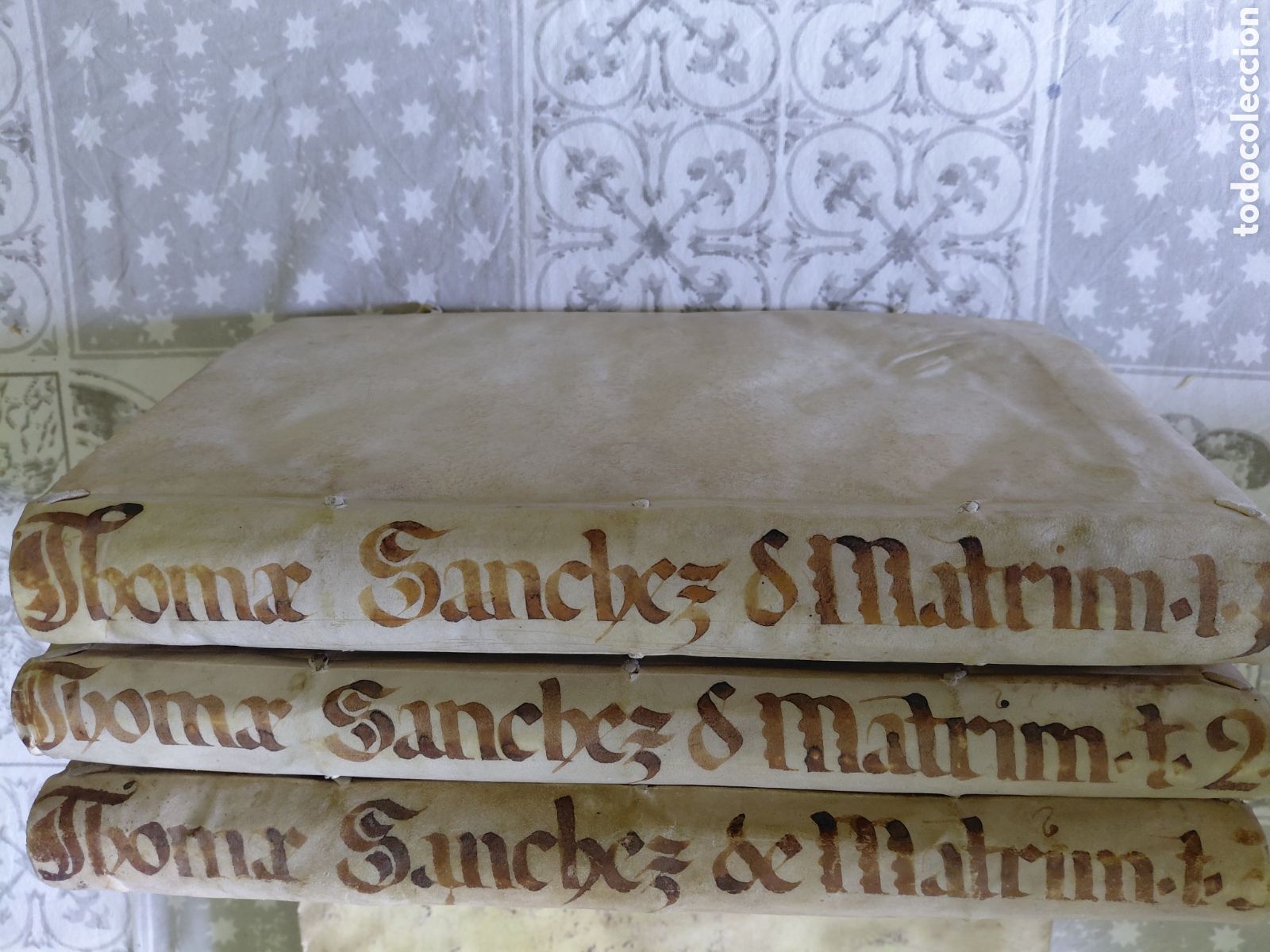 Libros antiguos: 1739 R.P. THOM&AElig; SANCHEZ A CORDUBENSIS &Egrave; SOCIETATE JESU, DE SANCTO MATRIMONII SACRAMENTO DISPUTATIONU