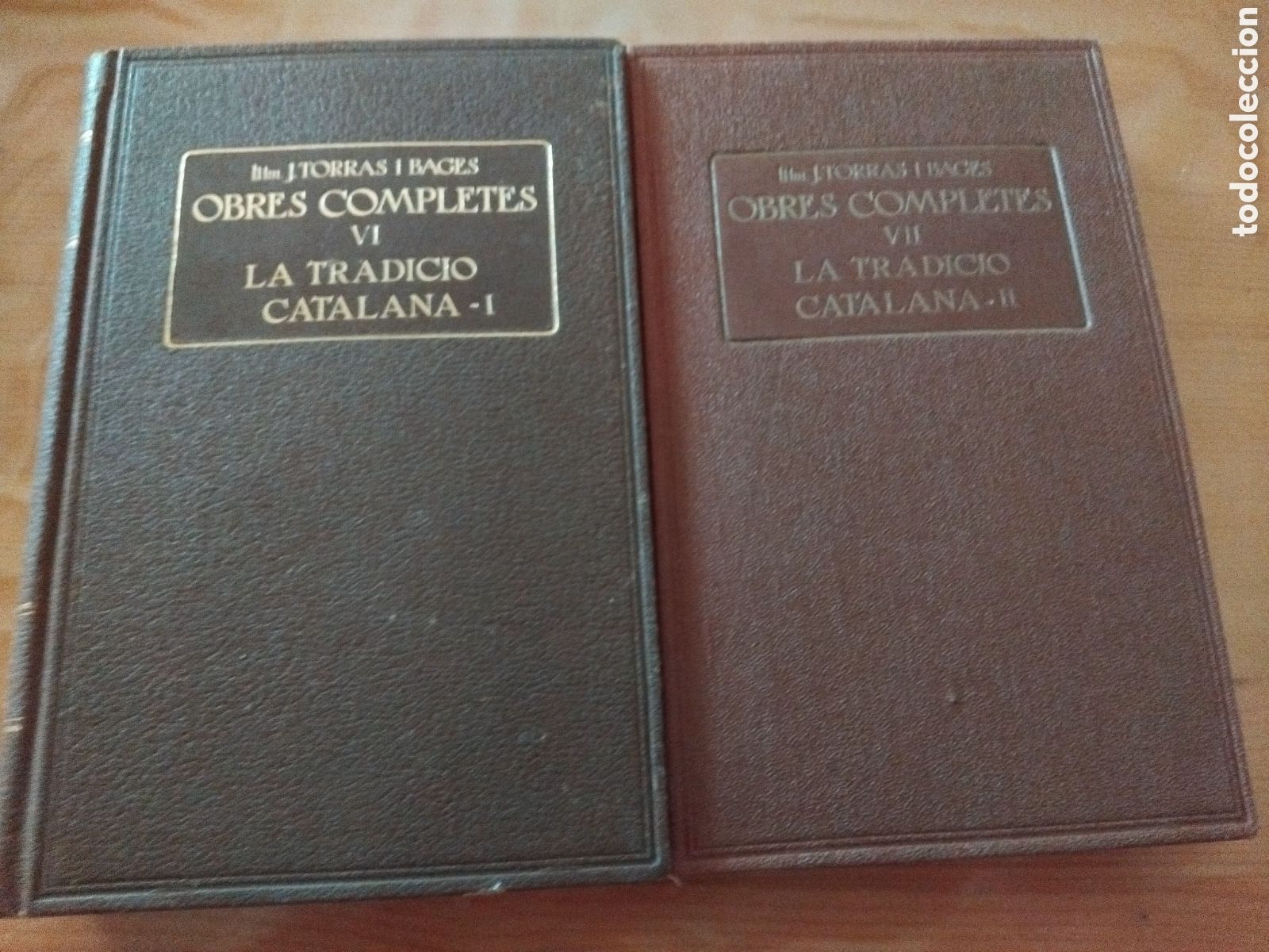 Libros antiguos: Josep Torras i Bages. Obres completes. La tradici&oacute; catalana, 1935