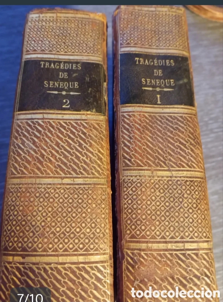Libros antiguos: 1664 Tragedias de S&eacute;neca. 2 tomos. Completo - Foto 7