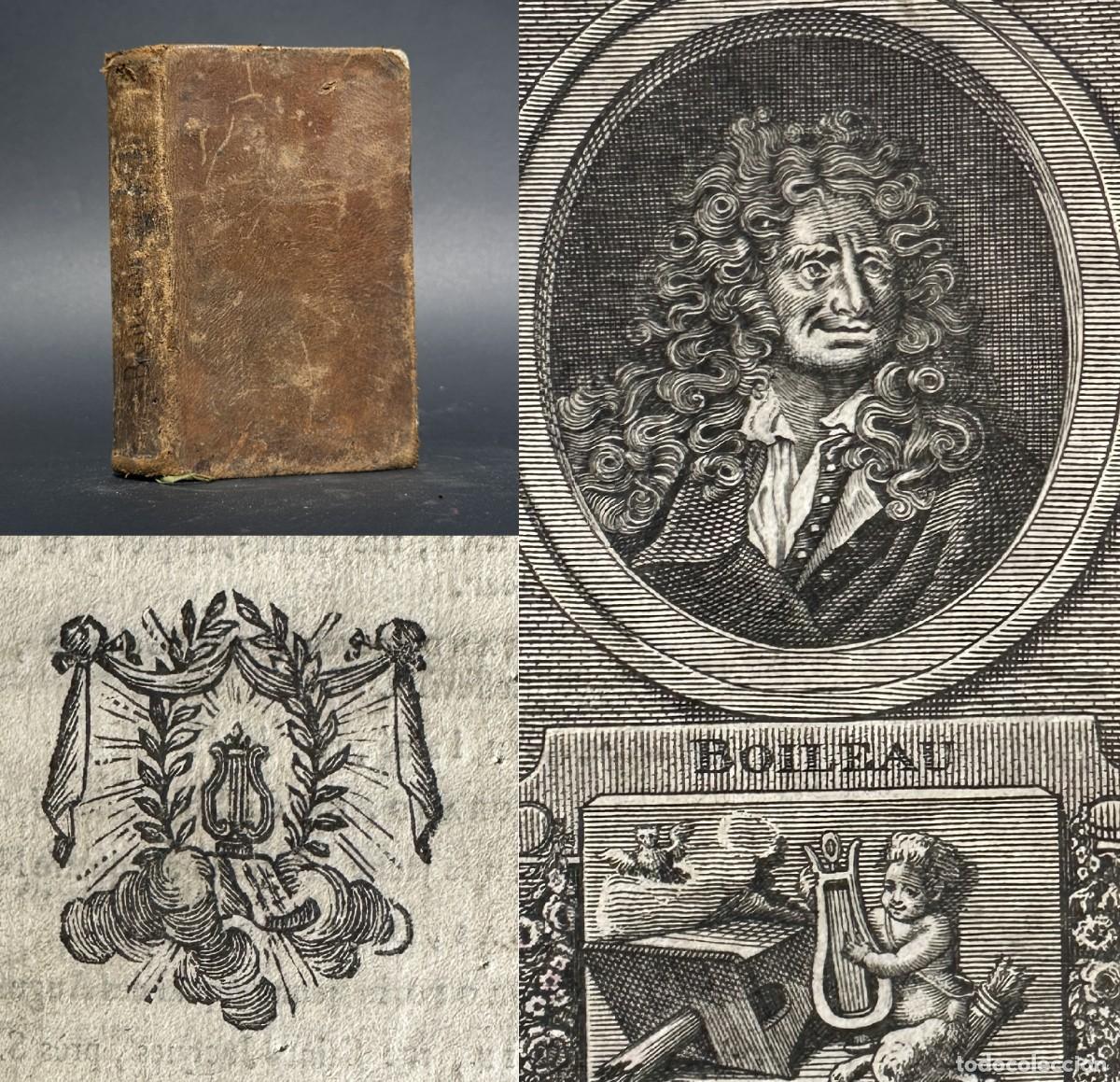 Libros antiguos: a&ntilde;o 1792 - OEUVRES DE M. BOILEAU DESPREAUX - OBRAS DE POESIA - SATIRAS - EPISTOLAS