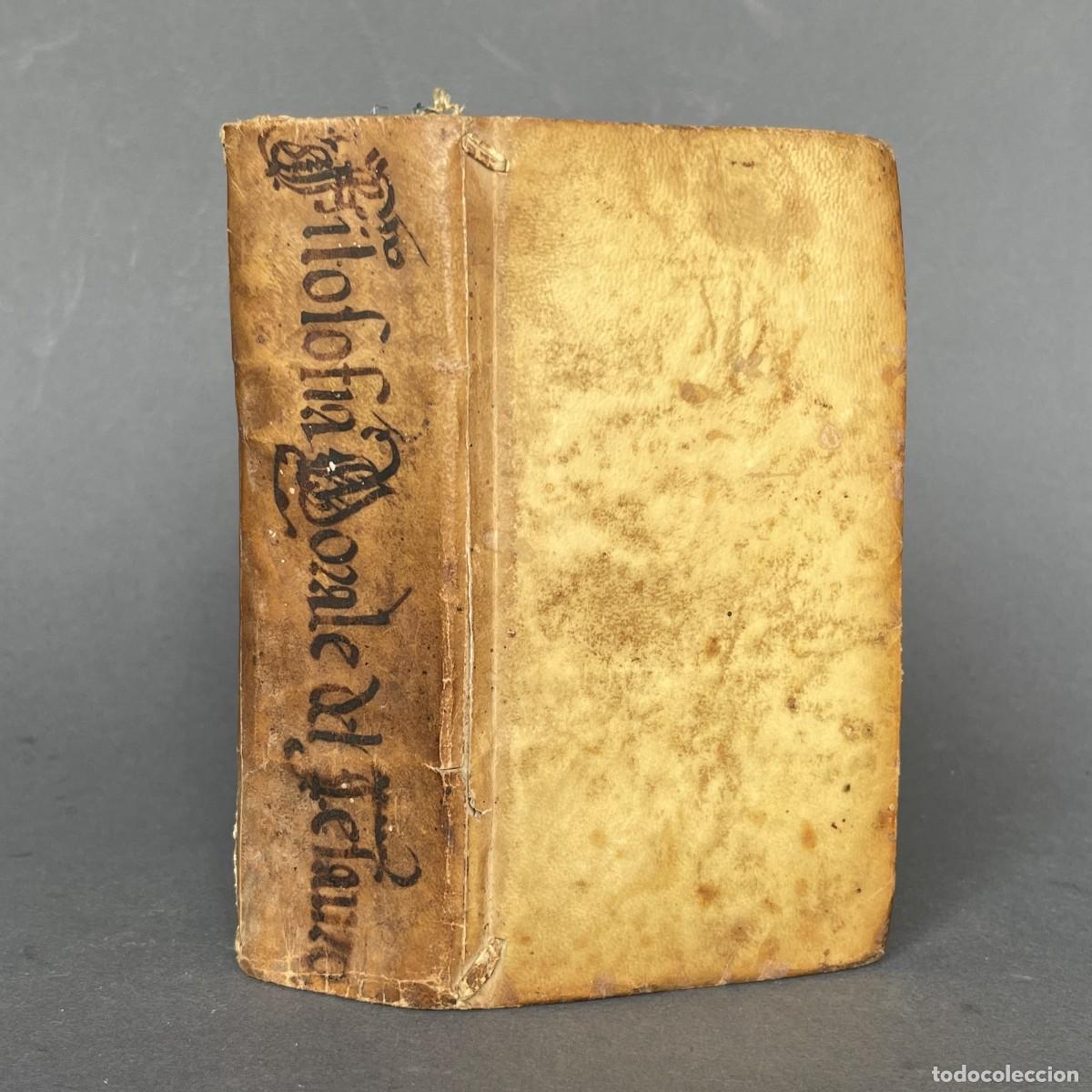 Libros antiguos: A&ntilde;o 1671 - Arist&oacute;teles - Pergamino- Bella encuadernaci&oacute;n - La Filosofia morale del grande Aristotele
