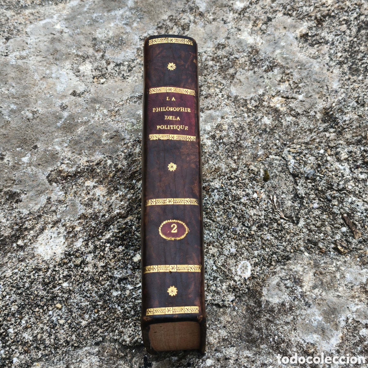 Libros antiguos: Libro Antiguo 1797. La Philosophie de la Politique. T.2. D'Escherny. Par&iacute;s (Fuchs).