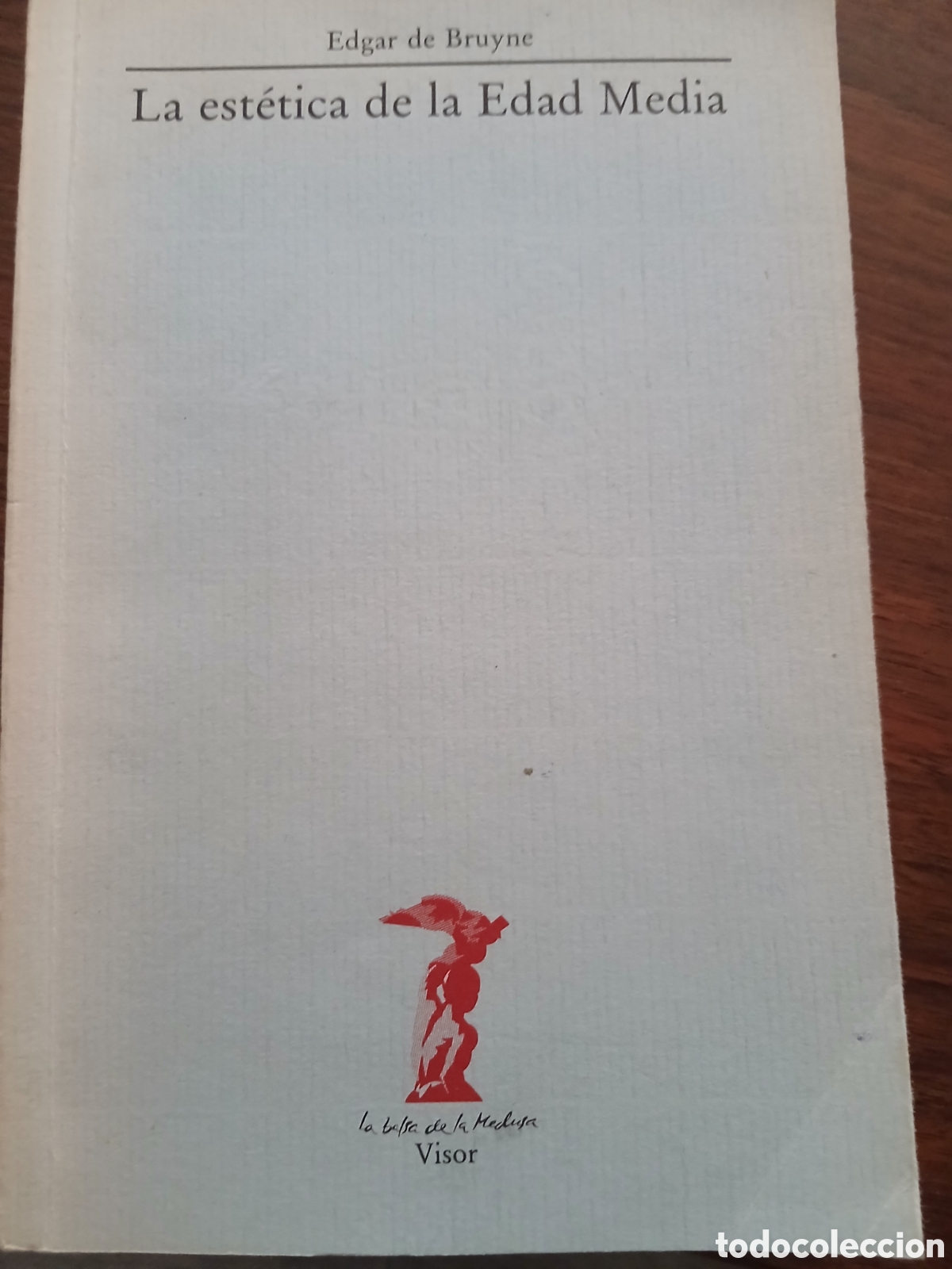 Libros antiguos: La est&eacute;tica de la edad media