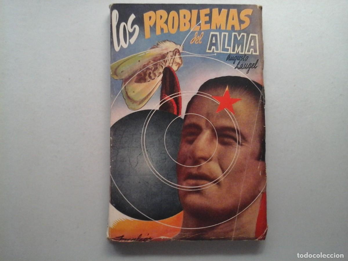 Libros antiguos: AUGUSTO LAUGEL. LOS PROBLEMAS DEL ALMA. ESTUDIOS. COLLAGE CONSTRUCTIVISTA. VANGUARDIAS. RARO