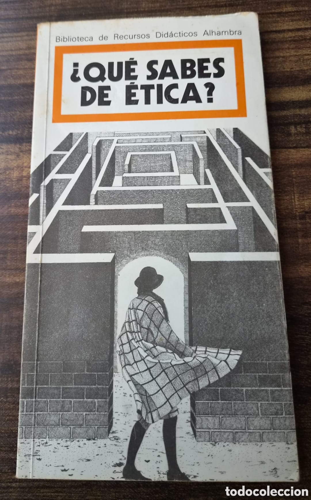Libros antiguos: Libro &iquest;Qu&eacute; Sabes de &Eacute;tica? - Editorial Alhambra (BREDA) - Filosof&iacute;a / Did&aacute;ctico Vintage