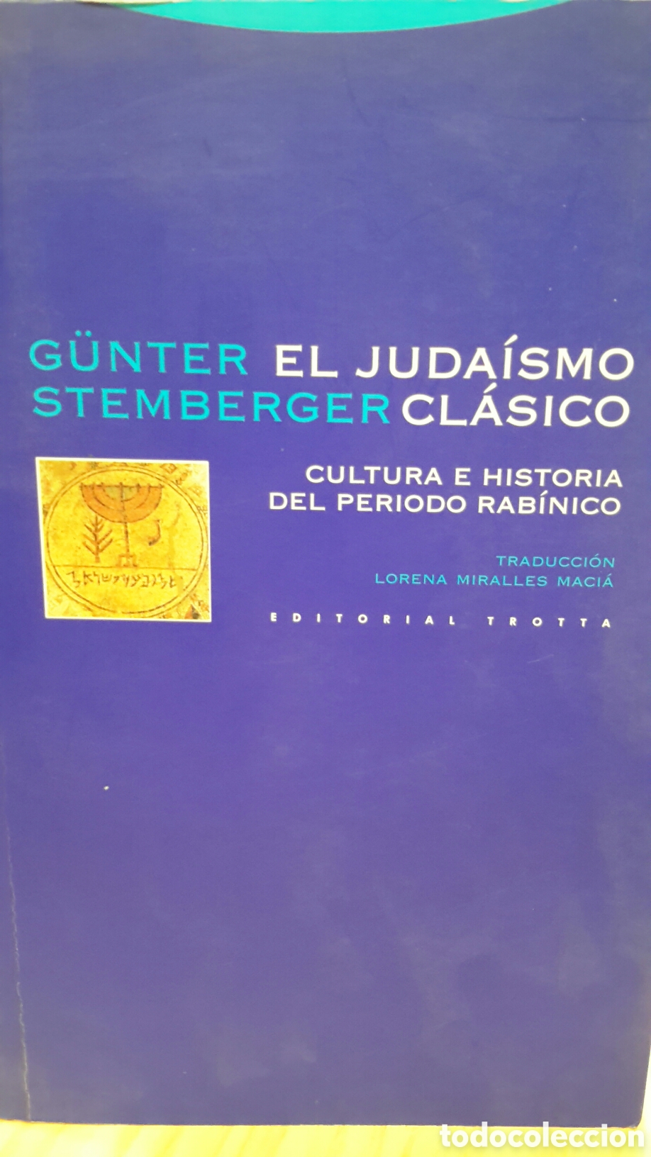 Libros antiguos: G&uuml;nter Stemberger, El Juda&iacute;smo Cl&aacute;sico