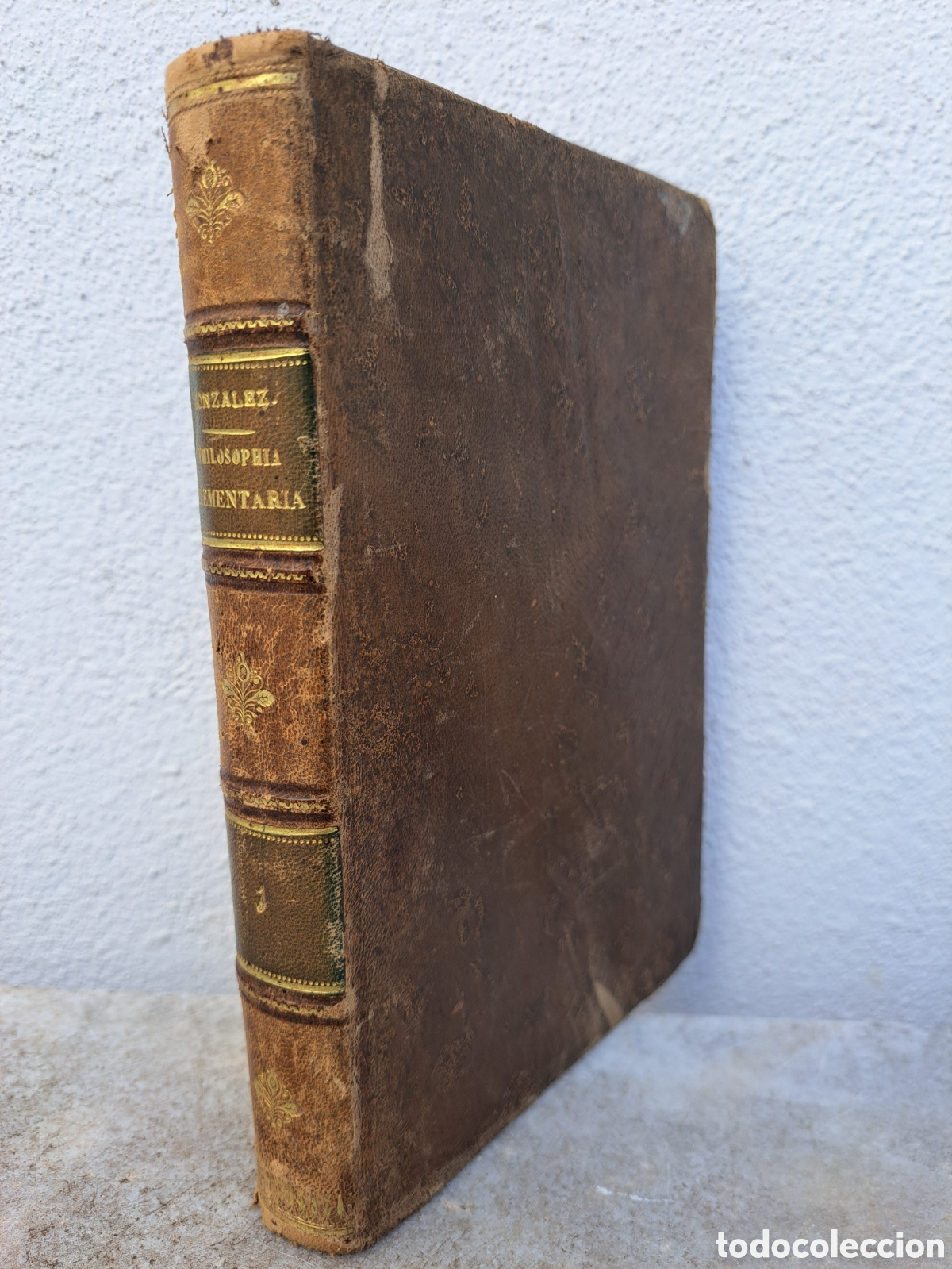 Libros antiguos: PHILOSOPHIA ELEMENTARIA - ZEPHYRINI GONZALEZ - 1894