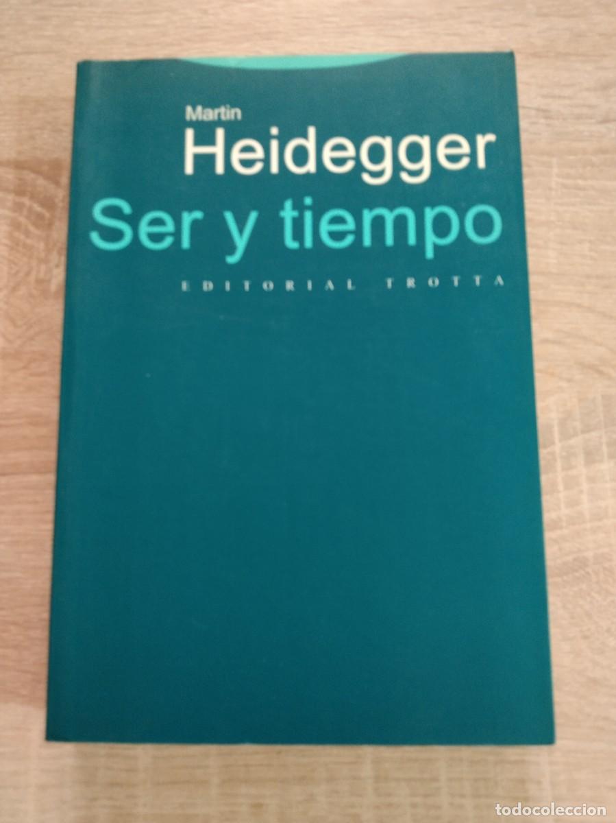 Libros antiguos: SER Y TIEMPO - Heidegger, Martin