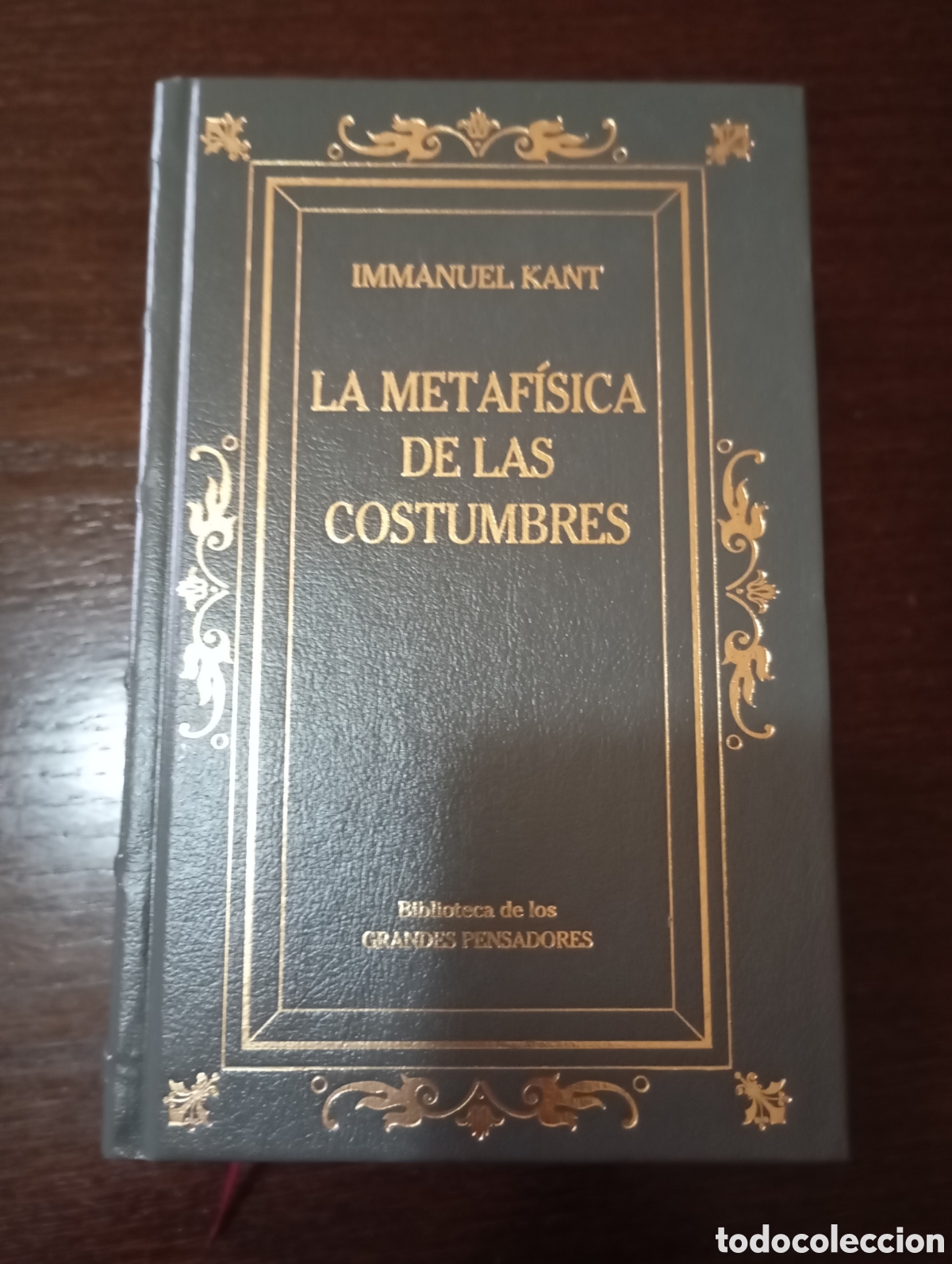 Libros antiguos: La metaf&iacute;sica de las costumbres. Kant . Grandes pensadores RBA