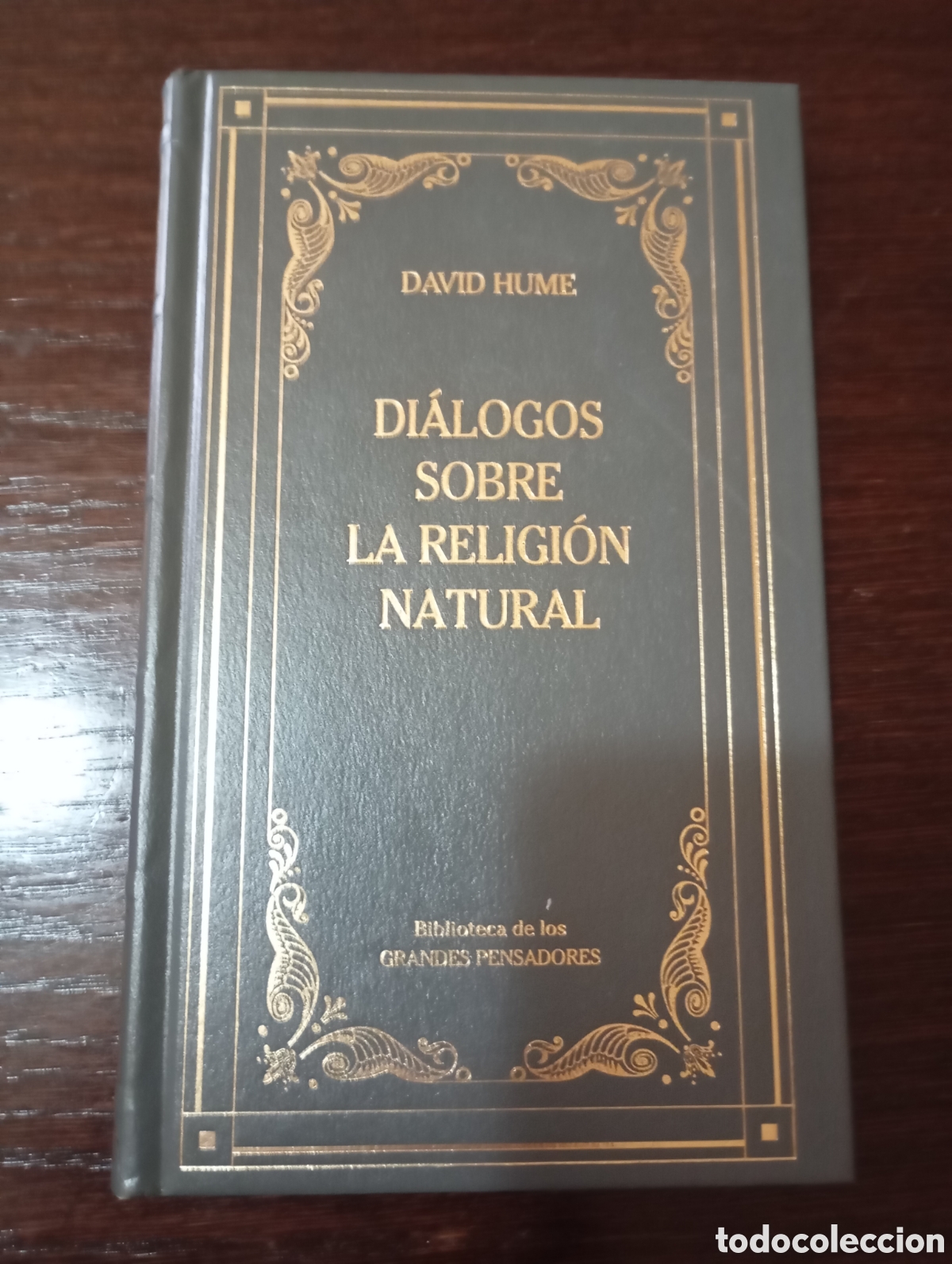 Libros antiguos: Di&aacute;logos sobre la religi&oacute;n moral. Hume. Grandes pensadores RBA