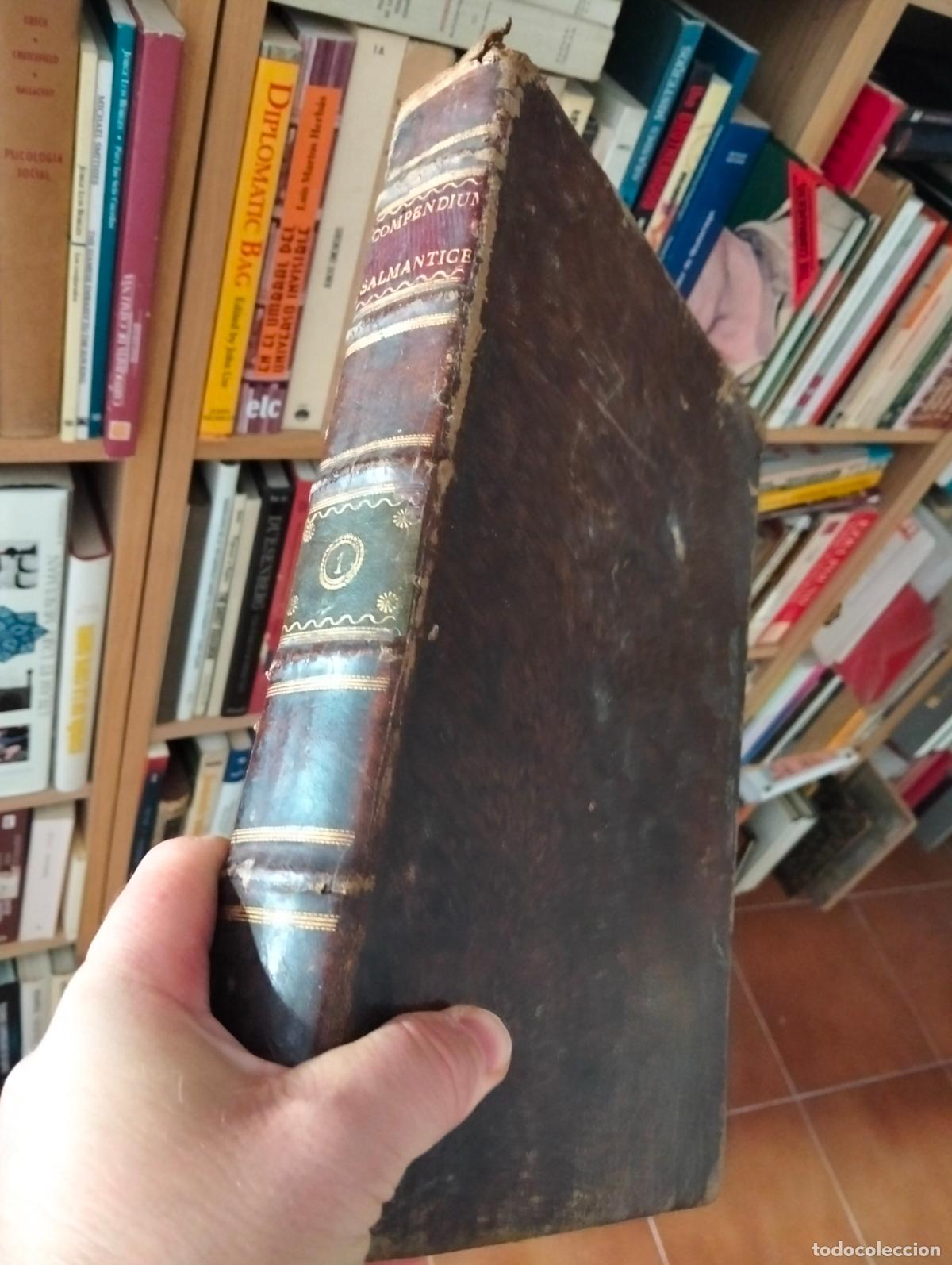 Libros antiguos: Ensayo. Compendium Salmanticense, R.P. Antonio Jose, Barcelona, 1817. VISITA MI CATALOGO