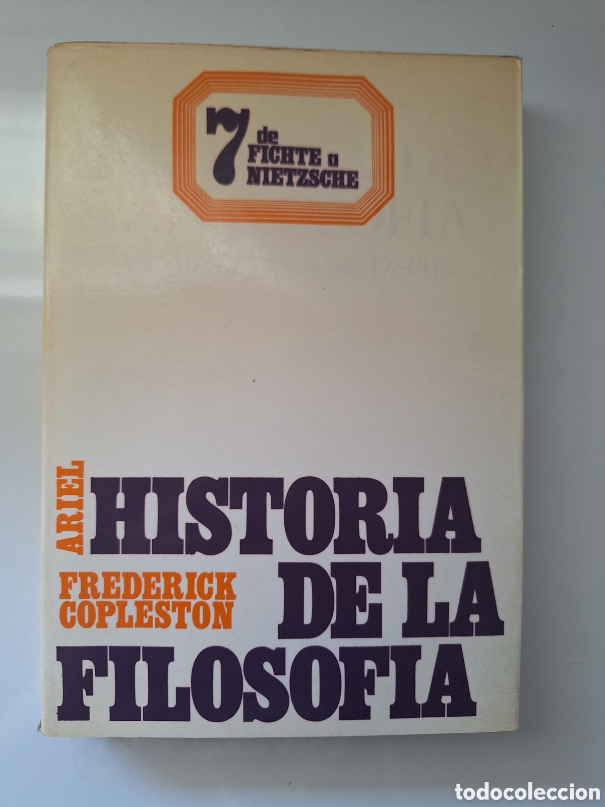 Libros antiguos: F. COPLESTON, Historia de la Filosofia 7
