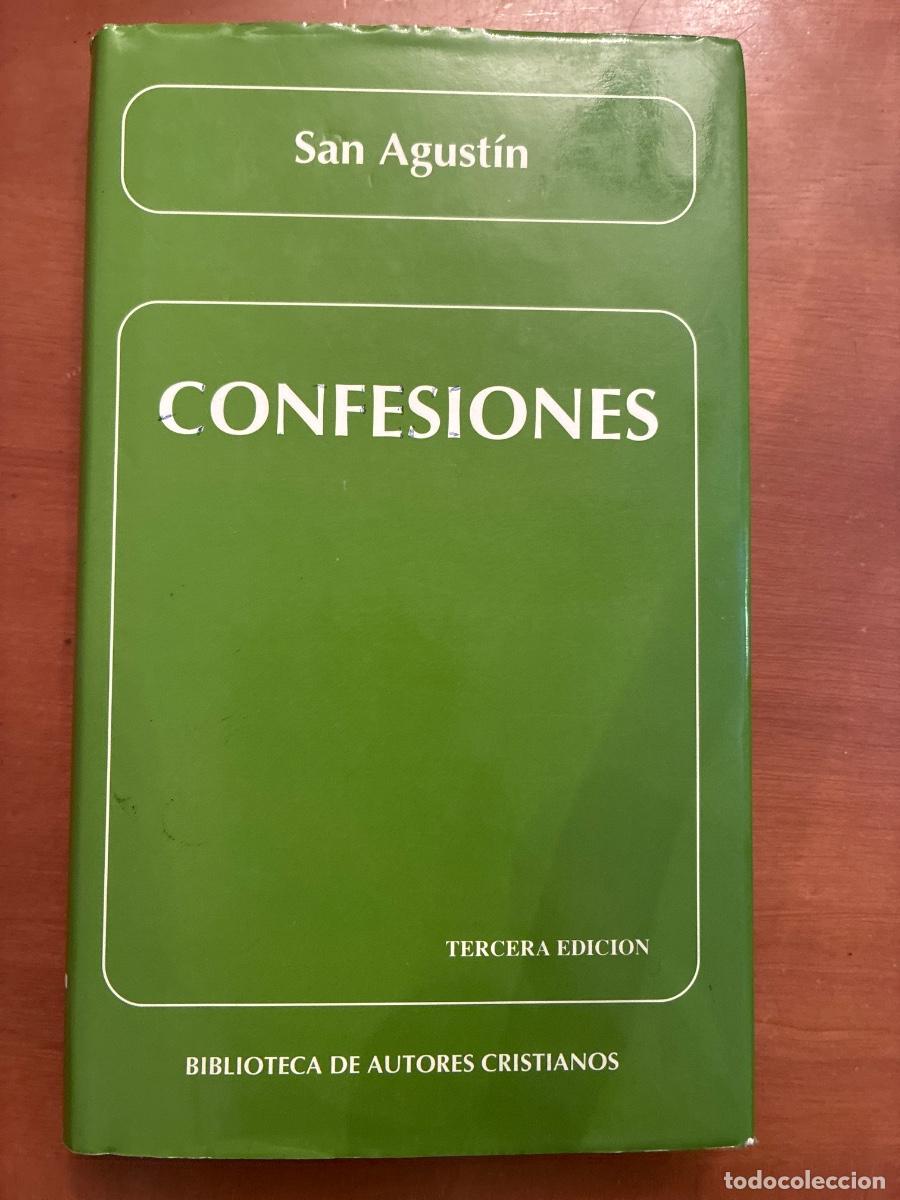 Libros antiguos: SAN AGUSTIN. CONFESIONES. BIBLIOTECA DE AUTORES CRISTIANOS.