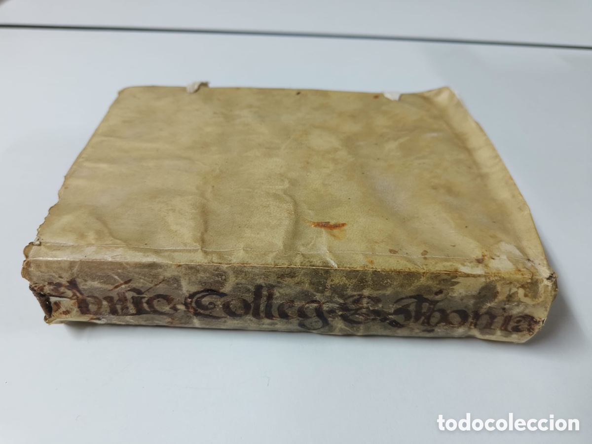 Libros antiguos: Collegii Sancti Thomae Complutensis in octo libros Physicorum Aristotelis Quaestiones