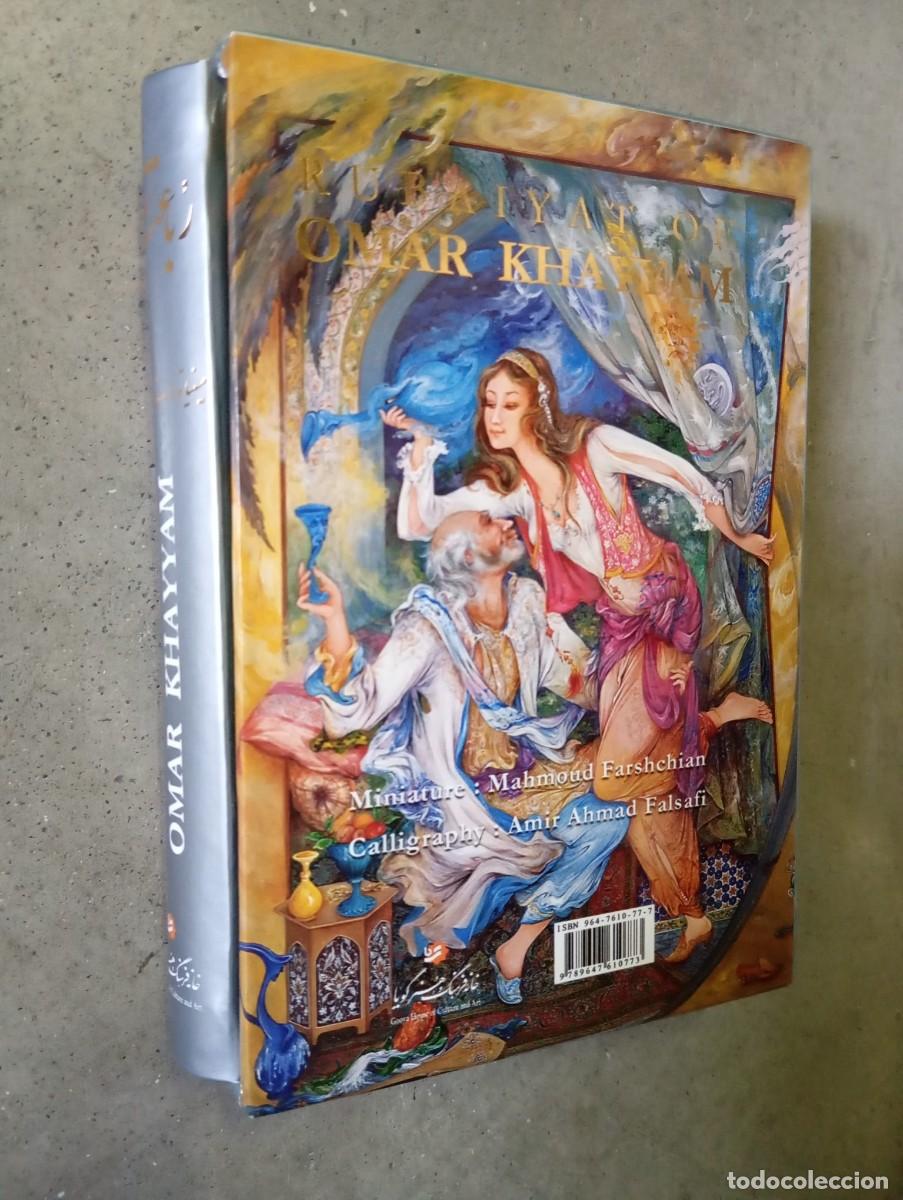 Libros antiguos: Rubaiyat of Omar Khayyam (Edici&oacute;n de lujo pol&iacute;glota) /Gooya House of Culture and Art (Teher&aacute;n), 2017