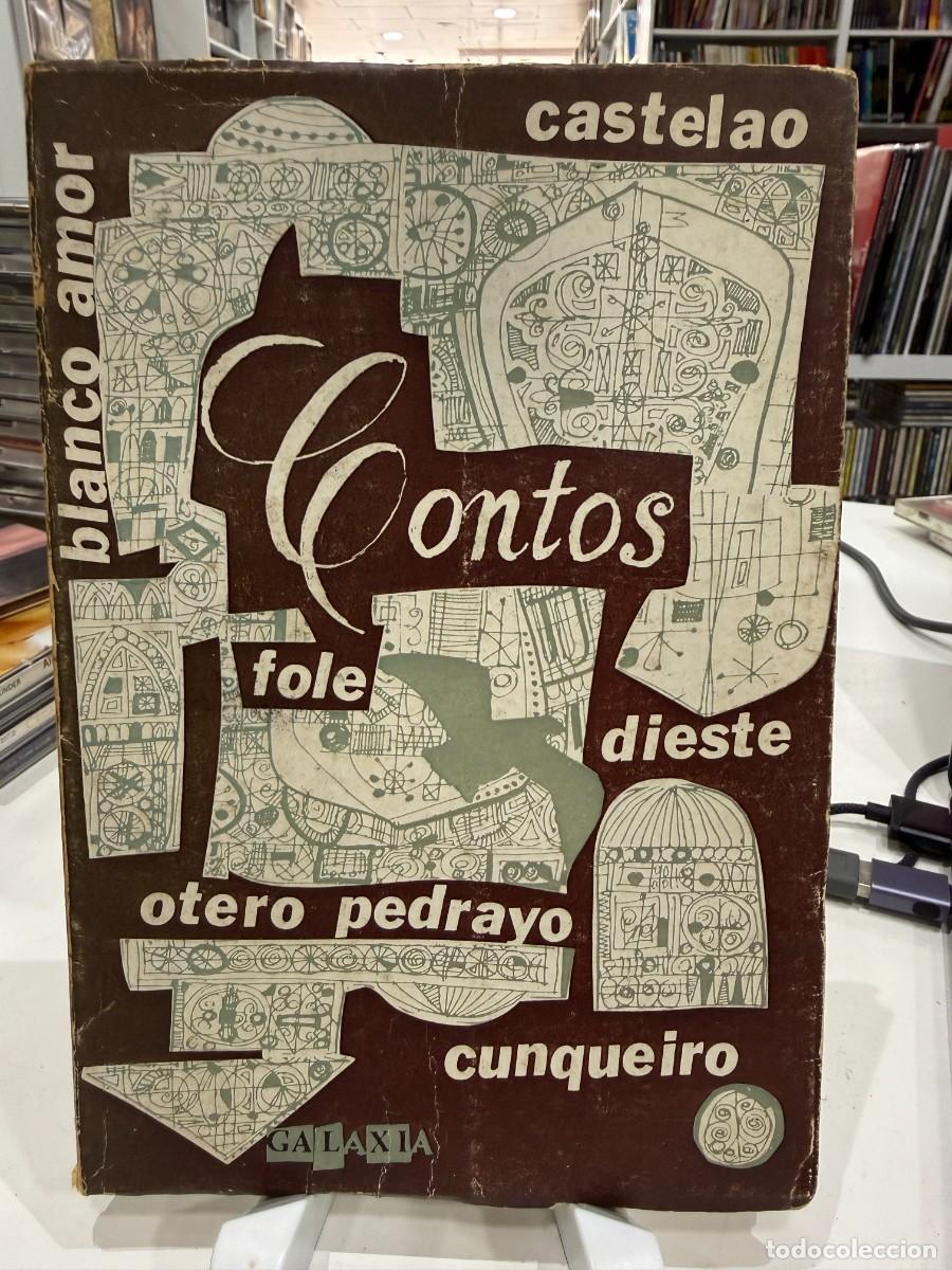 Libros antiguos: Castelao, Blanco Amor, Fole, Dieste, Otero Pedrayo, Cunqueiro &ndash; Contos (1965)
