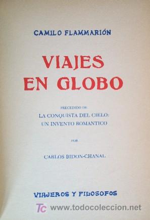 Libros antiguos: VIAJES EN GLOBO - Foto 3