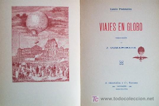 Libros antiguos: VIAJES EN GLOBO - Foto 5