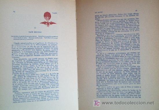 Libros antiguos: VIAJES EN GLOBO - Foto 6