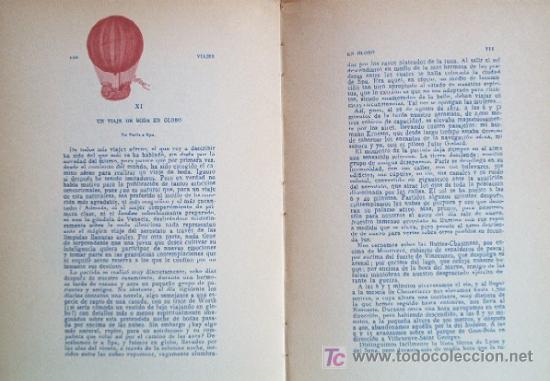 Libros antiguos: VIAJES EN GLOBO - Foto 8