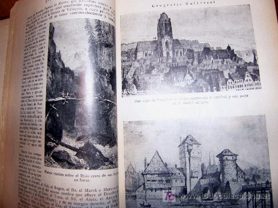 Libros antiguos: GEOGRAFIA UNIVERSAL BIBLIOTECA PERLA - Foto 7