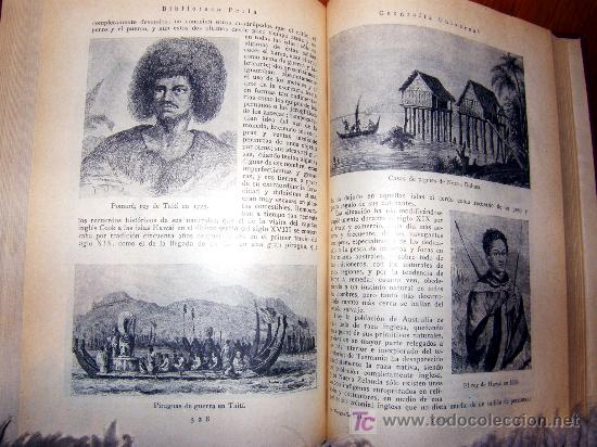 Libros antiguos: GEOGRAFIA UNIVERSAL BIBLIOTECA PERLA - Foto 6