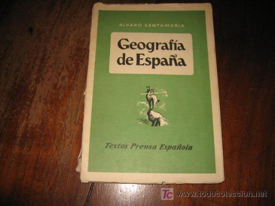 Libros antiguos: GEOGRAFIA DE ESPA&Ntilde;A - Foto 1