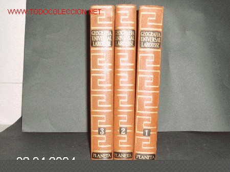 Libros antiguos: GEOGRAFIA UNIVERSAL LAROUSSE - Foto 1