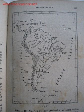 Libros antiguos: ELEMENTOS DE GEOGRAF&Iacute;A GENERAL - Foto 4