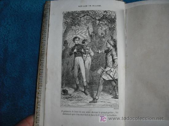 Libros antiguos: 1852 VIAJES Y DESCUBRIMIENTOS EN OCEANIA. KUBALSKI. MAME ET CIE. GRABADO