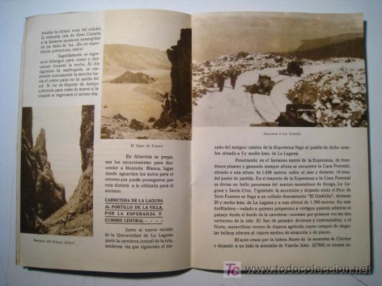 Libros antiguos: EXCURSION AL PICO DE TEIDE - GUIA ILUSTRADA Y MAPAS - Foto 5