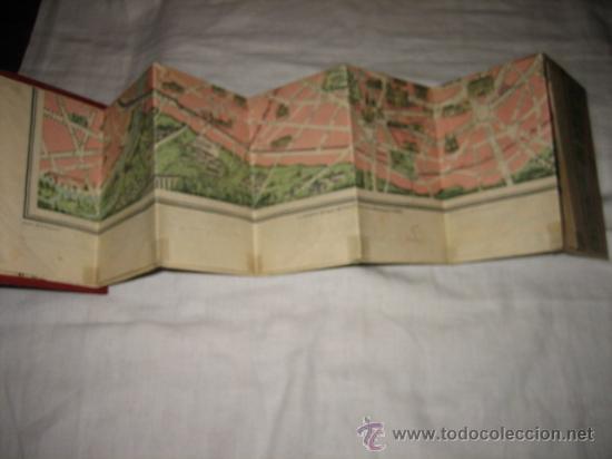 Libros antiguos: PLAN COMMODE DE PARIS RUES & TRAMWAYS METROPOLITAIN - Foto 3