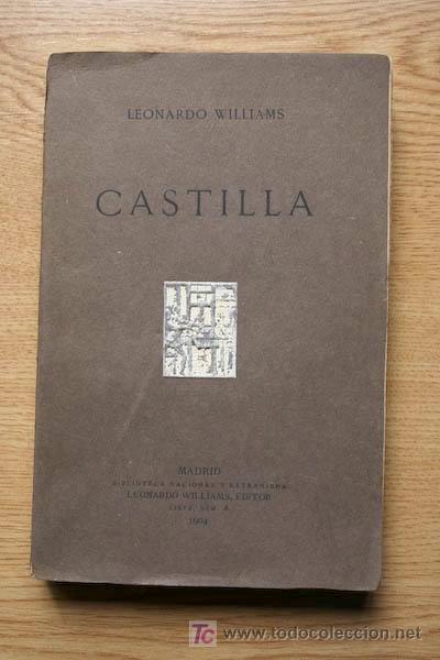 Libros antiguos: Castilla. Williams (Leonardo) - Foto 1
