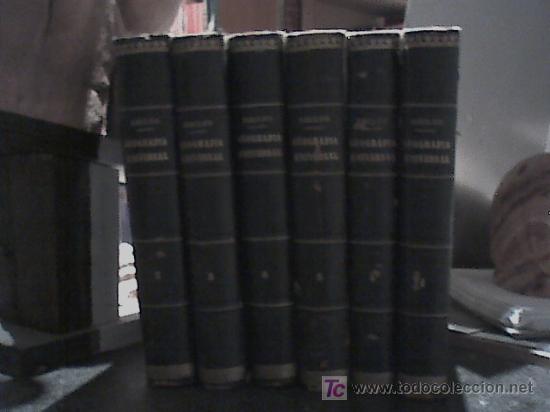 Libri antichi: novisima geografia universal (h.nos reclus, 1907)