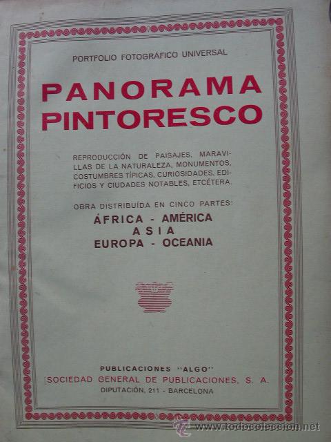 Libros antiguos: Panorama Pintoresco - Foto 1