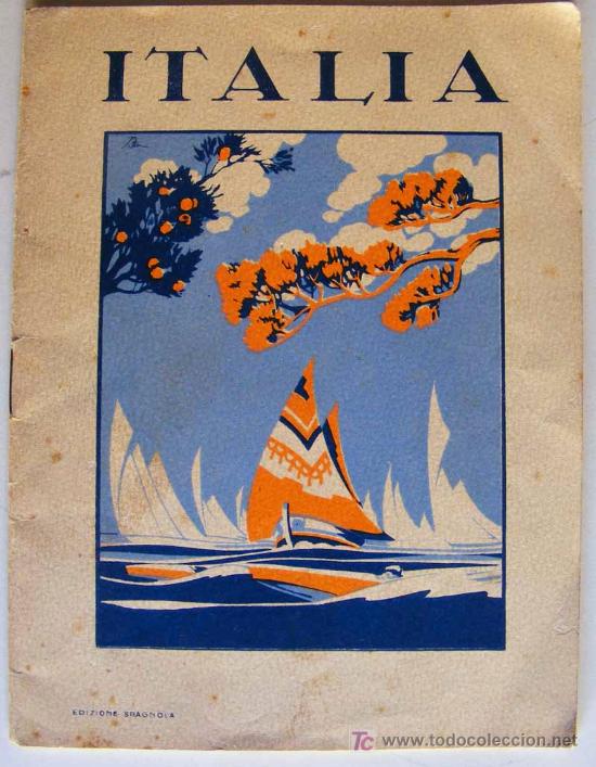 Antiquarische B&uuml;cher: Libro catalogo antiguo de turismo Italia