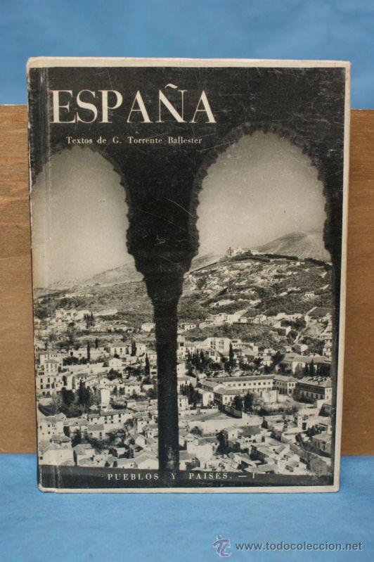 Old books: Espa&ntilde;a pueblos y paises